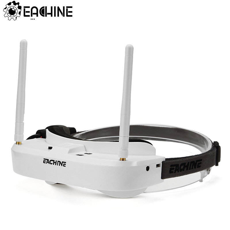 Skyzone Cobra X V2 Fpv Goggles - Eachine EV100 듀얼 안테나 팬 포함