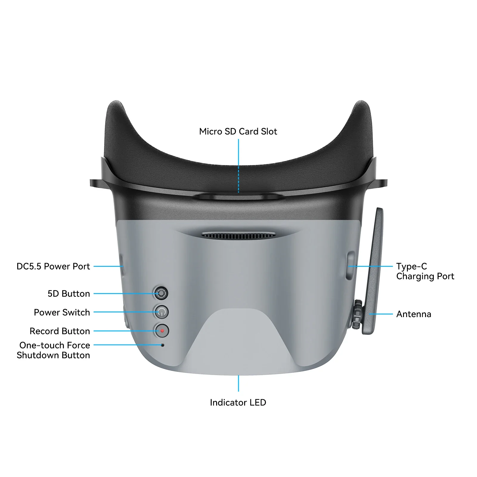 새로운 BETAFPV VR04 FPV 고글 아날로그 버 - Skyzone Cobra X V2 Fpv Goggles 리뷰 및 가격